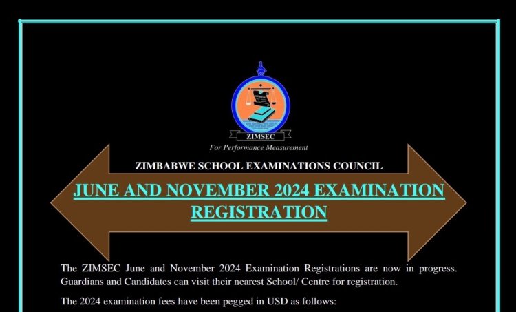 Zimsec release fees and due dates for June and November exams